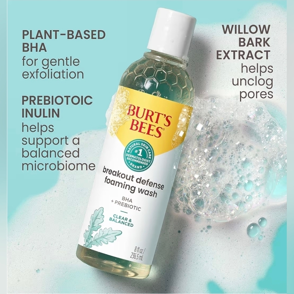 Burt's Bees Breakout Defense Foaming Wash - Picture 2 of 6